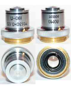 LOMO Microscope Objective - Achromat 30x0.65, Oil, Polarisation
