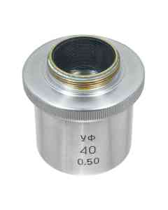 LOMO Microscope Objective - 40x0.50, Ultraviolet