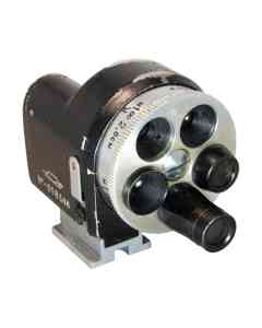 Universal turret viewfinder for 28, 35, 50, 85, 135mm lenses
