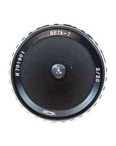 Vega-7 2/20mm lens for Krasnokorsk-2 16mm film movie camera