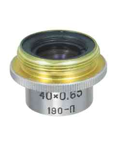 LOMO Microscope Objective - Achromat 40x0.65, Polarisation