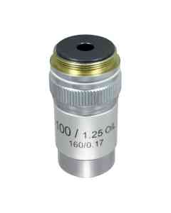 Unbranded 100x1.25 microscope objective, Oil immersion