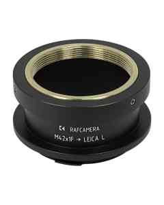 M42x1 to Leica L camera mount adapter for Meteor 5-1 lens