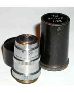 LOMO Microscope Objective - APO 70x1.25, WI