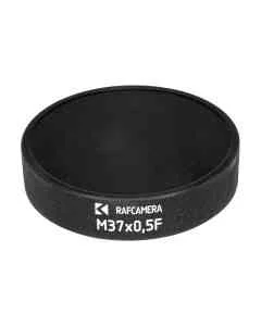 Rear screw-on lens cap with M37x0.5 female thread, 7mm deep