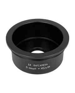 D-mount lens to M52x1 male thread adapter