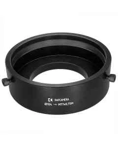 Adapter to mount LOMO Anamorphic Attachment 35-NAP on M77x0.75 filter thread