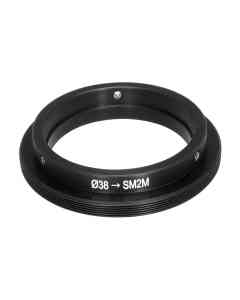 38mm clamp to SM2 male thread adapter for Schneider Macro-Symmar lens