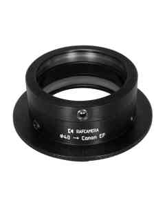 40mm clamp to Canon EF camera mount adapter for 2/47.5mm Cinelux