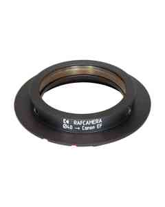 40mm clamp to Canon EOS (EF mount) camera adapter
