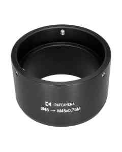 46mm clamp to M45x0.75 male thread adapter for inspec.x lenses