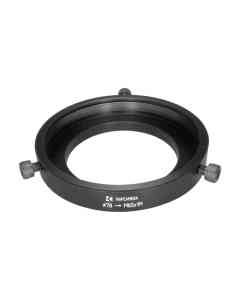 78mm clamp to M65x1 male thread adapter (for Super Cinephor 2/152mm lens)