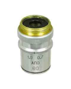LOMO Microscope Objective - APO 60x0.7-1.0, OI (spring)