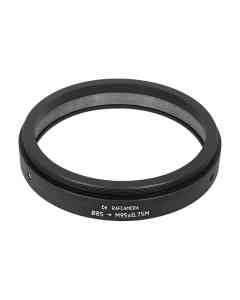 85mm clamp to M95x0.75 male thread adapter for ISCO UltraStar 14.5cm lens