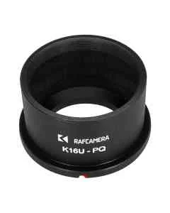 Kiev-16U lens to Pentax Q-mount camera adapter
