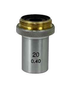 LOMO Microscope Objective - Achromat 20x0.40, Polarization