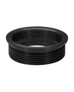 RMS male to M18x0.5 female thread adapter for D-Claron 4/23mm, black