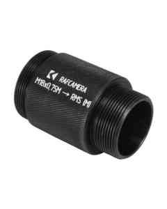 M18x0.75 male to RMS male thread adapter for microscope turret