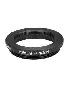 M33x0.75 female to M42x1 male thread adapter for LOMO Microplanar 65mm