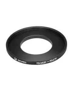 M34.5x0.5 male to M55x0.75 female filter adapter (step-up ring) for El-Nikkors