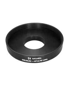 M35.5x0.5 male to M77x0.75 female thread adapter (step-up ring) for Helios-44-3M