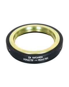 M52x0.75 male to M39x0.75 female step-down ring (adapter for Bolex 16/32/1.5x)