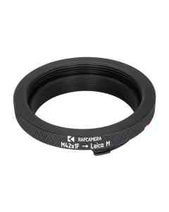 M42x1 female thread to Leica M camera mount adapter for helicoids