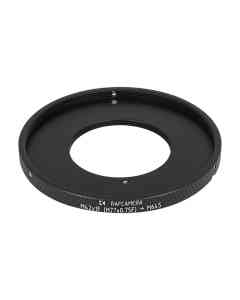 M42x1 lens to Mamiya 645 camera mount adapter with extra M77x0.75 female thread