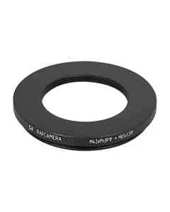 M42xPh3P1 female to M65x1.5 male thread (Leica Z16 objective to Z16A) adapter