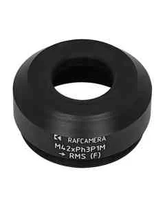 M42xPh3P1 male to RMS female thread adapter for Leica Z6 microscope