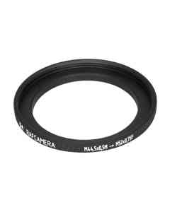 M44.5x0.5 male to M52x0.75 female thread adapter (44.5mm to 52mm step-up ring)