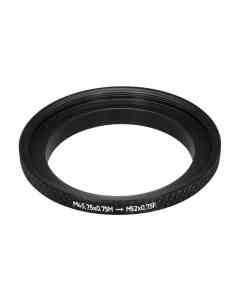 M45.75x0.75 male to M52x0.75 female adapter (step-up ring) for Compur #2
