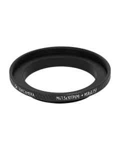 M47.5x30tpi male to M58x0.75 female thread adapter (filter step-up ring)