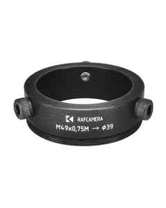 39mm to M49x0.75 adapter (for Kowa 16-A lenses)