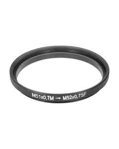 M51x0.7 to M52x0.75 Step-Up Ring for Angenieux 28mm Type M2 lens