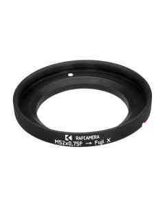M52x0.75 female thread to Fujifilm X-mount (FX) adapter for helicoids