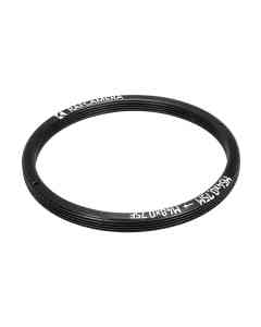 M54x0.75 male to M48x0.75 female thread adapter (54mm to 48mm step-down ring)