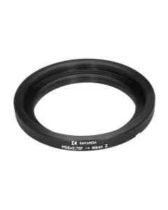 M58x0.75 female thread to Nikon-Z camera mount adapter for helicoids