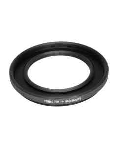 M58x0.75 male to M40x36tpi female thread adapter (58mm to 40mm step-down ring)