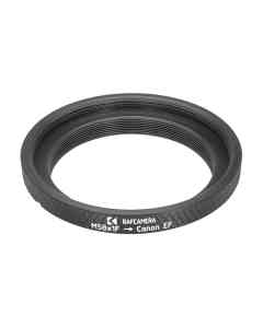 M58x1 female thread to Canon EOS (EF) camera mount adapter