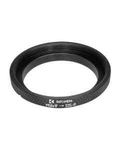 M58x1 female thread to Canon EOS-R camera mount adapter