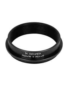 M60x1 male to M54x1 female thread adapter for Olympus/Leica