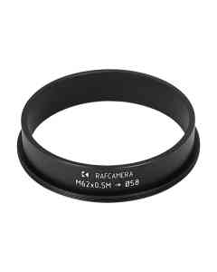 M62x0.5 male thread to 58mm outer diameter adapter for Leica RL-A60
