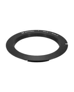 M65x1 female thread to Pentax 67 camera mount adapter, 1mm flange