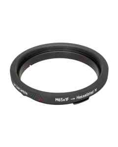 M65x1 female thread to Hasselblad H camera mount adapter