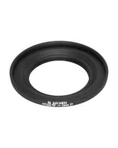 M72x0.75 female thread to Canon EOS EF mount camera adapter