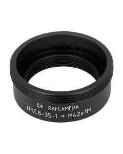 M42x1 thread adapter for LOMO OKS8-35-1 lens optical block