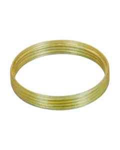 RMS male to M19x0.75 female thread adapter, flangeless, bronze