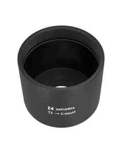 T2 female thread to C-mount camera adapter