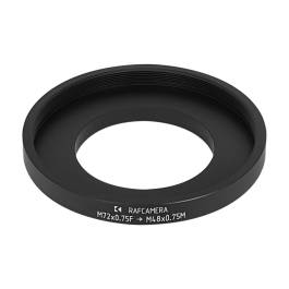 M72x0.75 female to M48x0.75 male thread adapter for $33